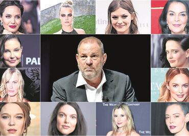 Lista. Estas son las mujeres que derrotaron a Harvey Weinstein