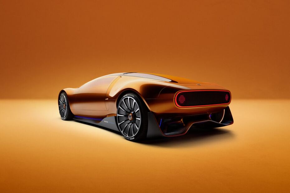 Este concepto recuerda a los prototipos de los años 60 y 70.