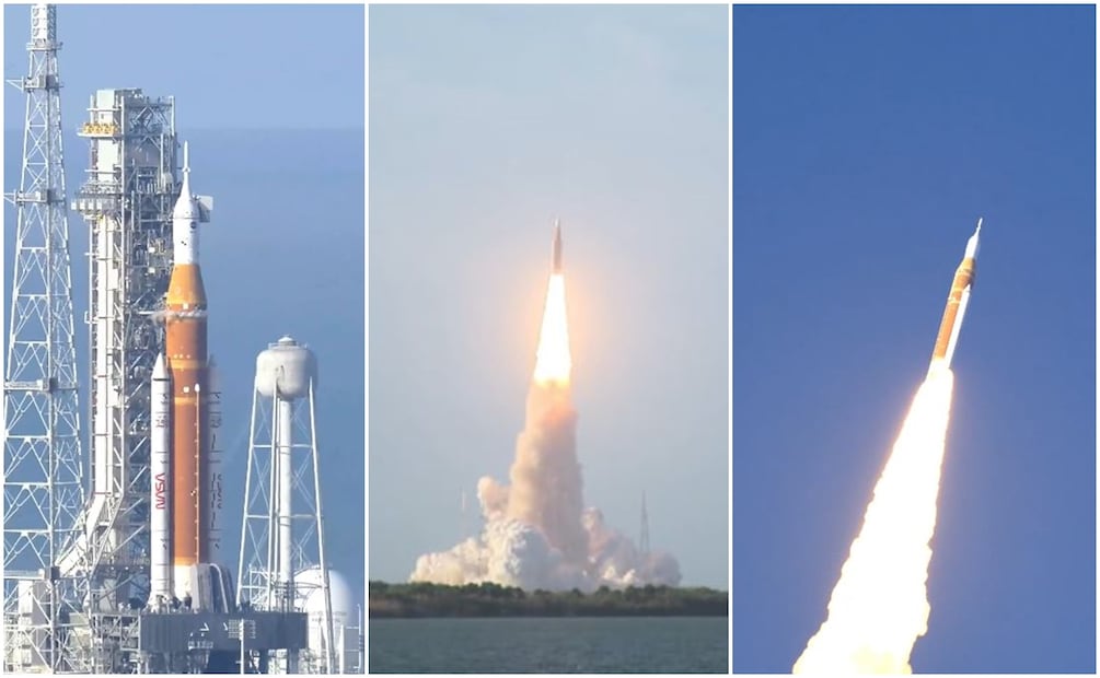 La misión es tripulada por los astronautas Reid Wiseman, Victor Glover, Christina Koch y Jeremy Hansen. Foto: Captura de Pantalla