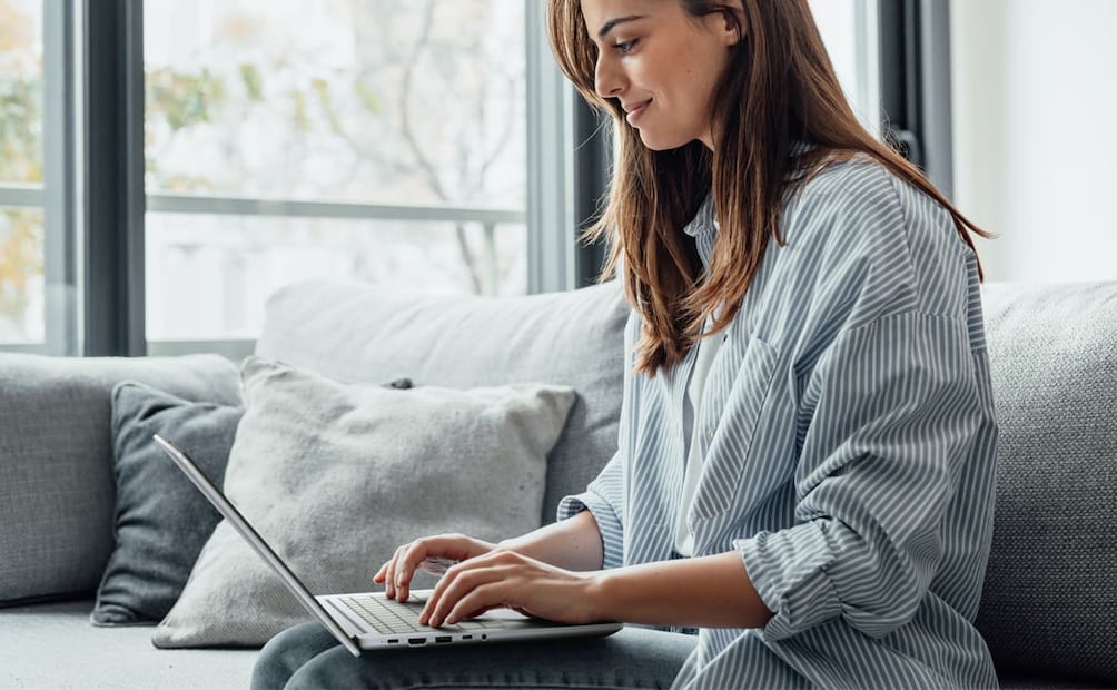 ASUS Chromebook CX14, su diseño está orientado a facilitar el mantenimiento. Foto: Cortesía