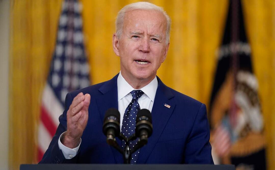 Joe Bide, presidente de Estados Unidos. Foto: AP