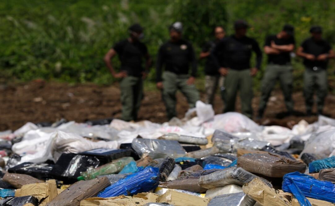 Packages of confiscated drugs - Photo: Carlos Jasso/REUTERS