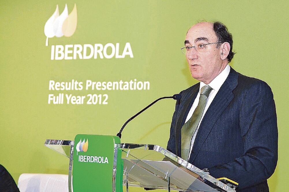 Ignacio Galán, presidente de Iberdrola, dijo que la empresa promueve en México proyectos de generación de electricidad a través de tecnologías renovables, los cuales suman un total de 3 mil 200 MW (ARCHIVO EL UNIVERSAL)