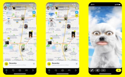 Snapchat presenta las Layers de Recuerdos y Explorar en Snap Map