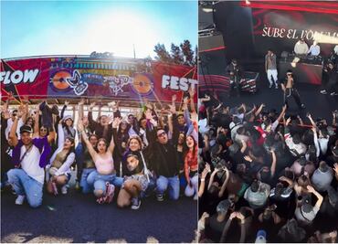 Ambiente tranquilo en la primera tarde del Flow Fest; el Bogueto empieza la fiesta