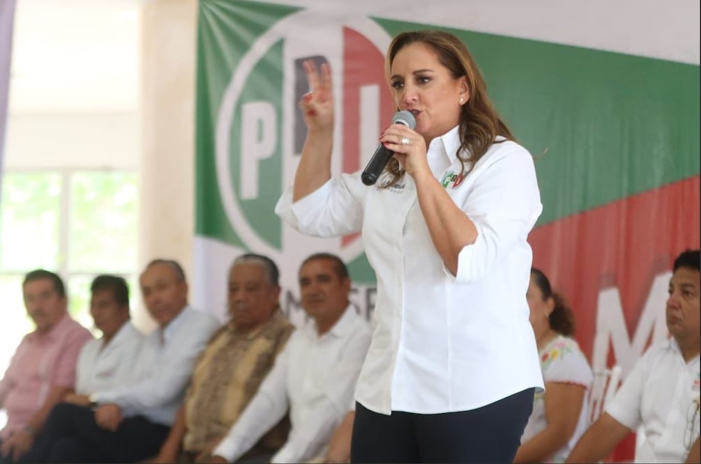 Claudia Ruiz Massieu, dirigente actual del PRI. Foto: tomada de Twitter @ruizmassieu