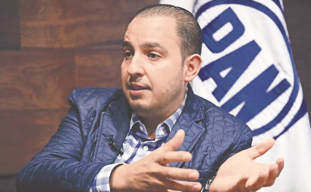 Marko Cortés, líder nacional del Partido Acción Nacional. Foto: Archivo