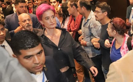 Adina Chelminsky habla sobre protesta propalestina en FIL Guadalajara; “objetivo de conversatorio era plantear líneas de diálogo”, señala