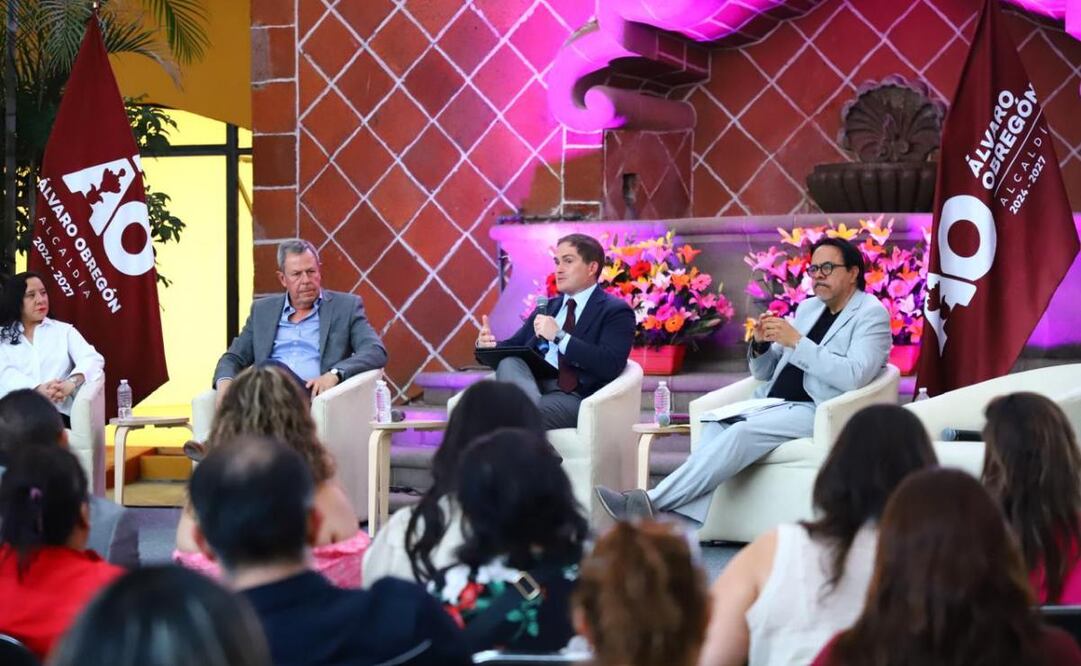 La alcaldía Álvaro Obregón firmó un convenio con Instituto Aspen sobre infraestructura deportiva en espacios públicos (03/04/2025). Foto: Especial