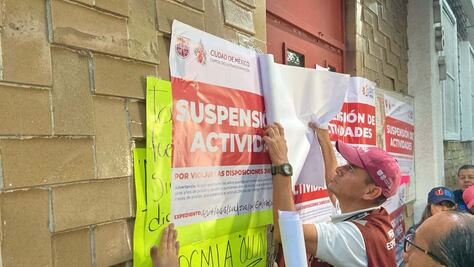 Invea coloca sellos de clausura en la Academia Militarizada Ollin Cuauhtémoc; detecta falta protocolos de protección civil