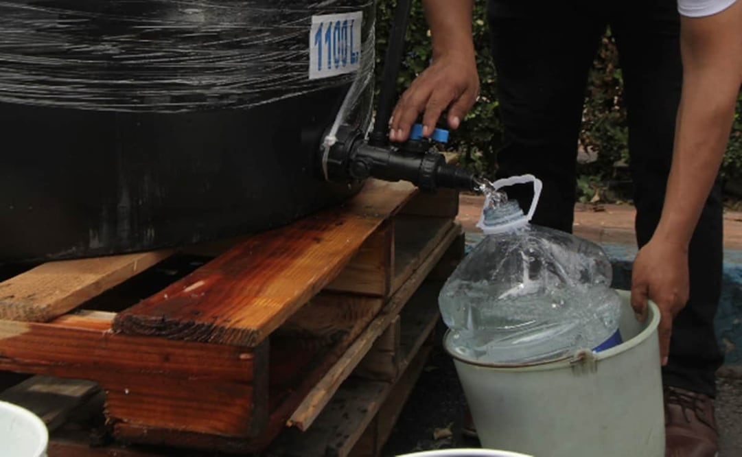 Autoridades informaron que pipas de agua apoyarán en las colonias afectadas. Foto: Archivo