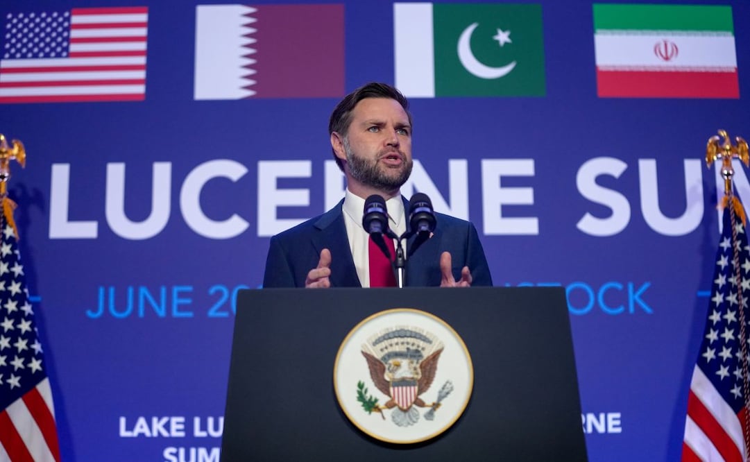JD Vance señala que la medida representa un primer paso para garantizar controles internacionales sobre el programa atómico iraní. (22/06/26) Foto: AP