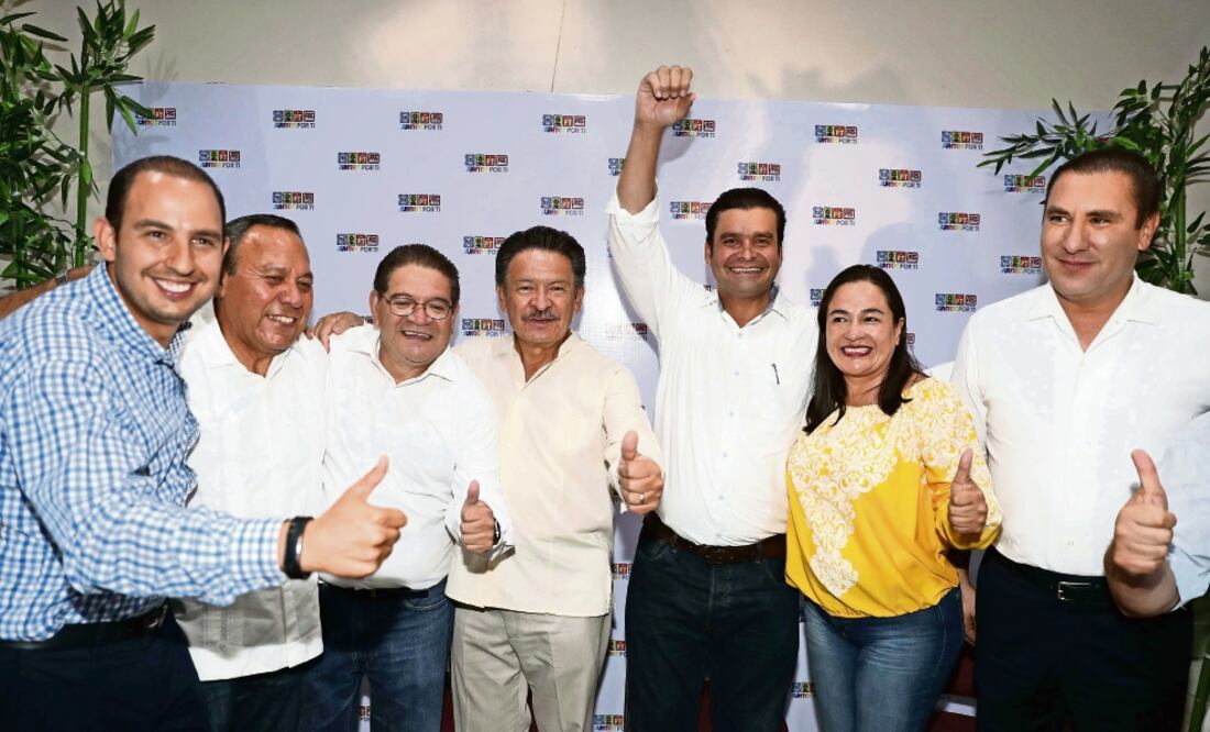 El virtual ganador de la gubernatura de Nayarit, Antonio Echevarría, conten d ió por la coalición PAN-PRD-PT-PRS en la elección del 4 de junio. (ARCHIVO EL UNIVERSAL)