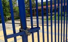 Maestros protestan por robos a escuelas y cobro de piso en Istmo de Oaxaca; exigen seguridad. Foto: Especial.