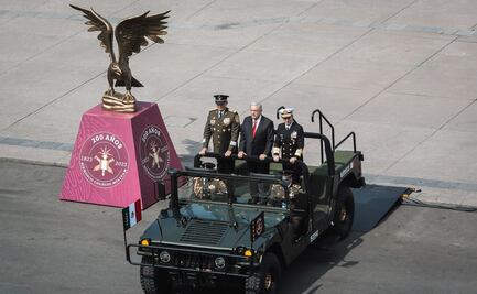 AMLO destaca contribución de las Fuerzas Armadas en materia de seguridad pública