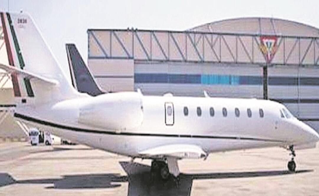 El avión Cessna Citation Sovereign lo usó el exdirector de Pemex Emilio Lozoya Austin para viajar a destinos como Cancún y Estados Unidos. Fotos: ESPECIAL