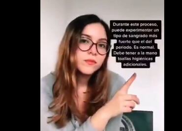 Estefanía Veloz hace TikTok sobre aborto; la critican en redes