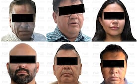 Dictan prisión preventiva a cinco funcionarios y un exfuncionario de Morelos; son acusados de extorsión