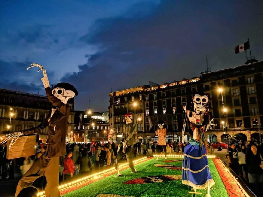 Día de Muertos 2021: Todo lo que debes saber de la Megaofrenda en el Zócalo. Foto: @Turismo CDMX