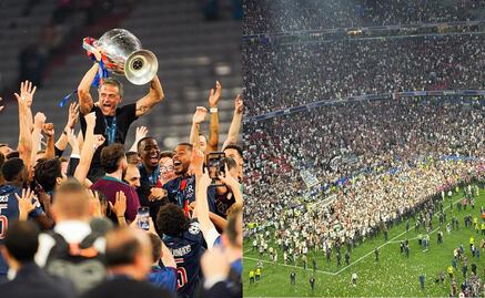 PSG se ve obligado a abandonar el campo durante celebración del título en Champions; afición invadió la cancha