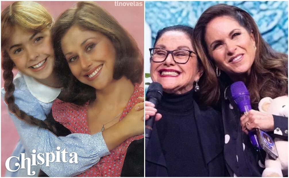 Angélica Aragón y Lucero 43 años después de trabajar juntas como madre e hija en "Chispita".