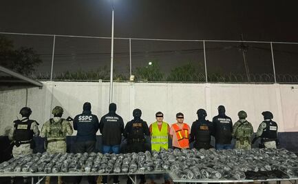 Caen dos con 180 kilos de droga en Escobedo, Nuevo León; presuntamente están ligados a un grupo criminal 