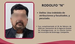 Detienen a exalcalde de Escárcega, Campeche; está acusado de peculado y abuso de confianza