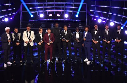 FIFA presenta el equipo del año