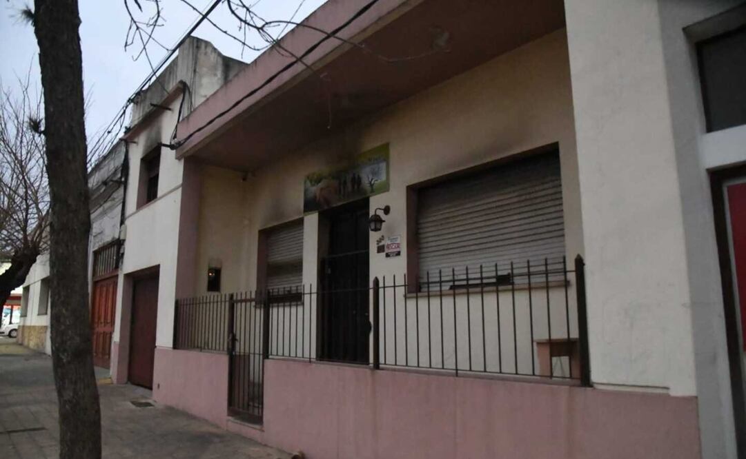 Residencial en donde ocurrió el incendio este domingo 7 de julio de 2024, en Treinta y Tres. Foto: Francisco Flores/El País/GDA