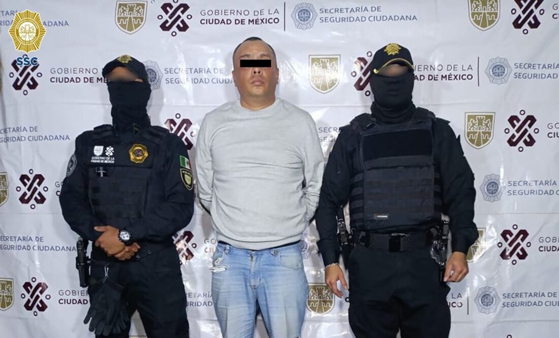 Detienen a "El Yankee", participó en riña en bar "Match" en Tlalpan. Foto: Especial