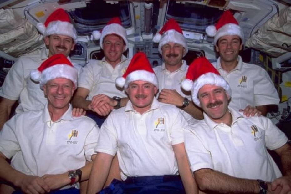 Así celebran los astronautas la Navidad en el espacio
