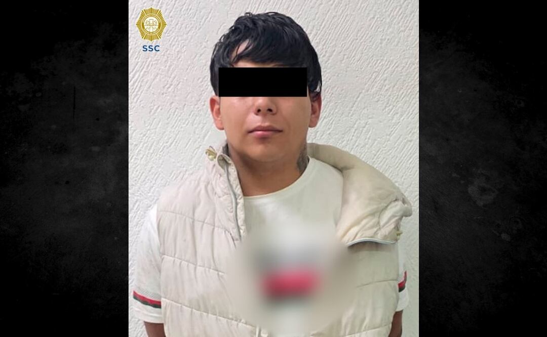 Detienen a joven por robo a casa de empeño en GAM. Foto: Especial