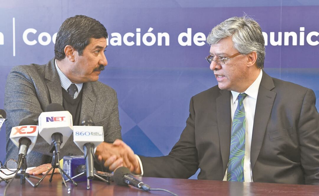 Javier Corral y Emilio García. Foto: Especial