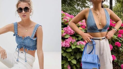 Top de mezclilla: cómo llevar esta tendencia irresistible en verano