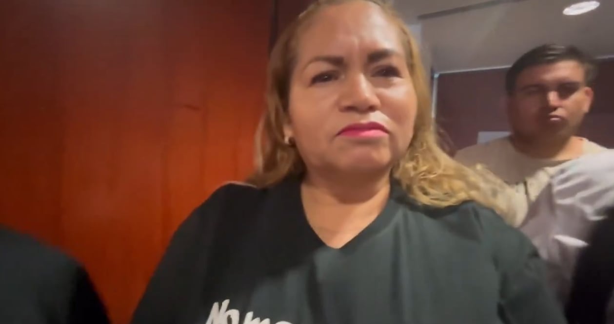 Se reúne Ceci Flores con presidenta de Comisión de Gobernación del Senado. Foto: Captura