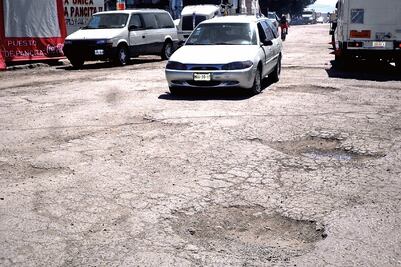 'Guardan' recurso para bacheo