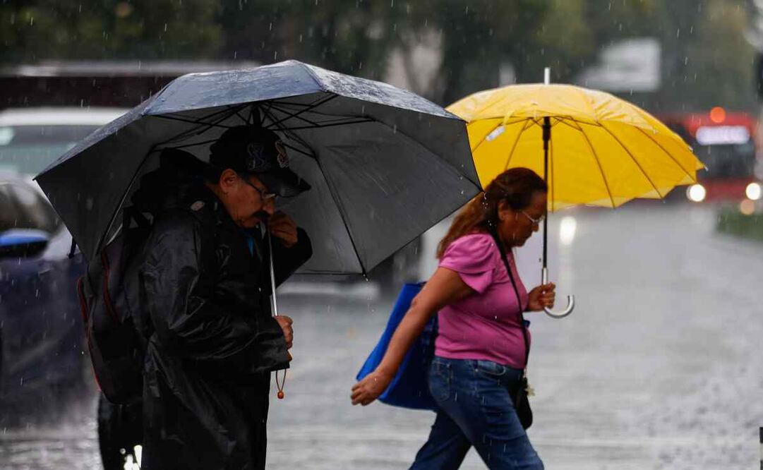 Lluvia en la CDMX/ Foto: Diego Simón Sánchez. EL UNIVERSAL