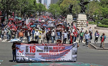 Amaga la CNTE: si no hay solución, no rodará el balón