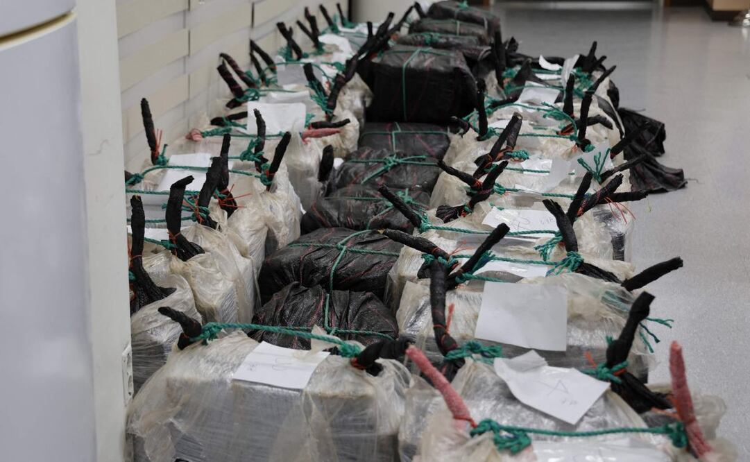 Corea del Sur incauta dos toneladas de cocaína en la mayor operación antidroga de su historia. Foto: AFP