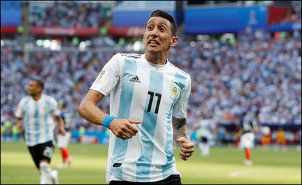 Golazo de Ángel Di María para el 1-1 de Argentina vs Francia