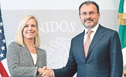 Droga no debe ir a EU, ni armas a México: Nielsen