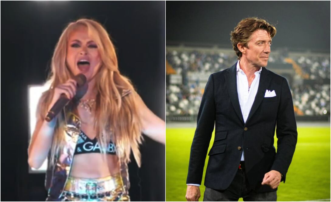 Paulina Rubio y Nicolás Vallejo-Nájera, exesposos y madre y padre de Andrea Nicolás, de 15 años.
Fotos: Instagram, vía @paulinarubio
