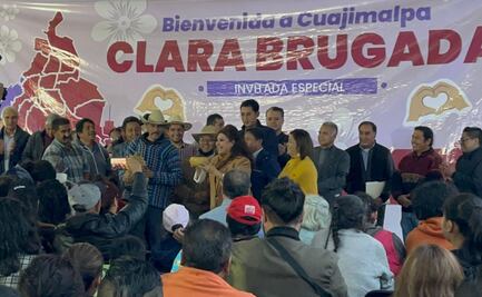 "Vengo con hechos y no con palabras", Brugada pide apoyo en Cuajimalpa para ser la próxima jefa de Gobierno de CDMX