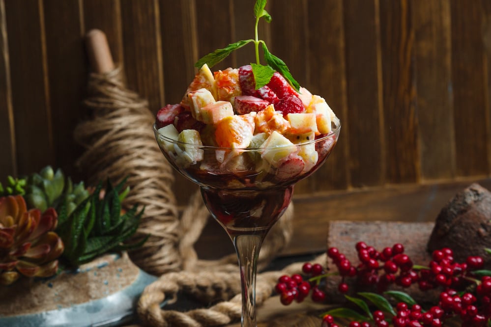 La ensalada de manzana puede perder su apariencia fresca si no se prepara correctamente. Foto: Freepik