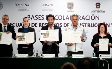 Autorizan 54 sitios para dejar escombros tras sismo del 19-S