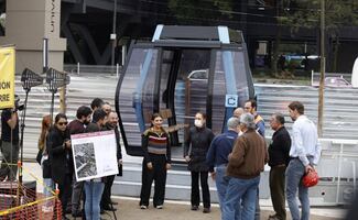 Línea 4 del Cablebús lleva un avance de 20%; estará lista en diciembre de 2027, dice Sheinbaum