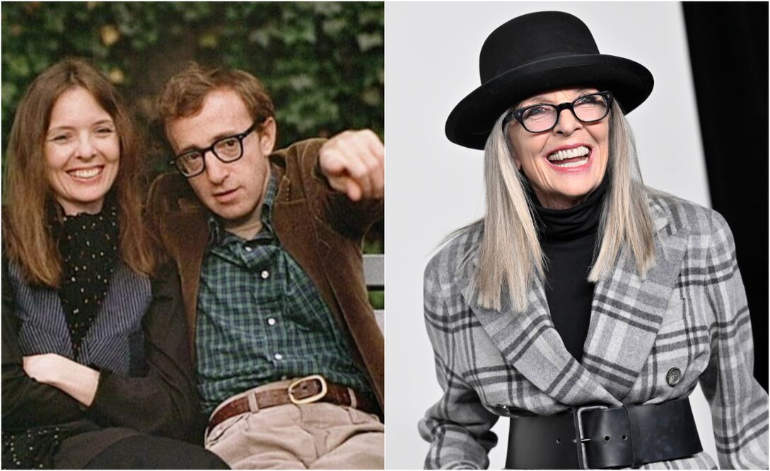 Diane Keaton y Woody Allen, novios de 1969 a 1979.
Fotos: IMDb & AP, archivo