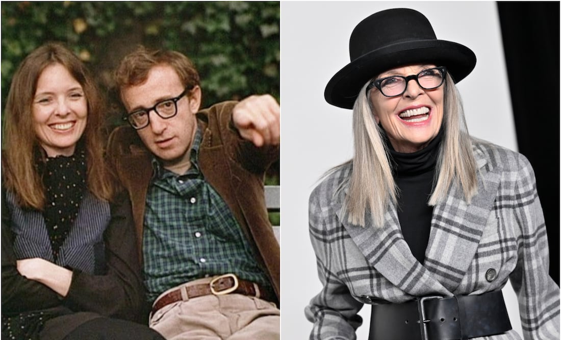 Diane Keaton y Woody Allen, novios de 1969 a 1979.
Fotos: IMDb & AP, archivo