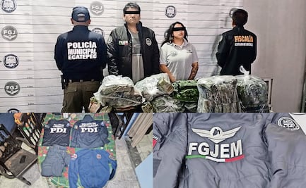 Aseguran uniformes policiacos apócrifos
