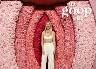Gwyneth Paltrow promociona programa de Netflix con una vagina de flores